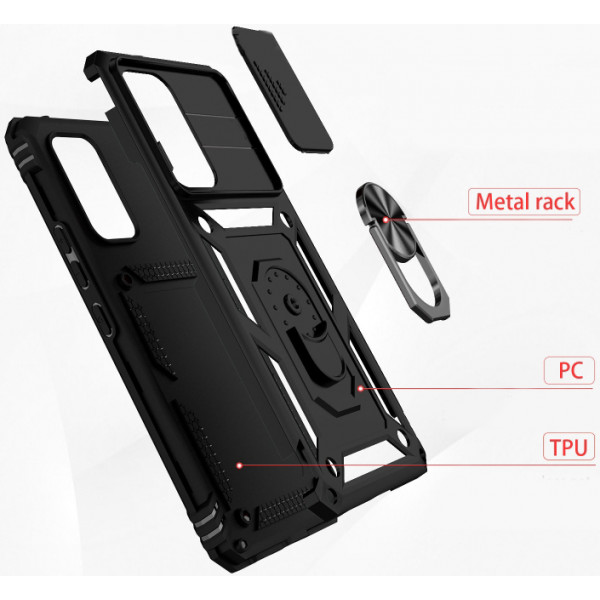 Фото - Чохол для смартфону BeCover Military for Samsung Galaxy M23 SM-M236 Black (707369)