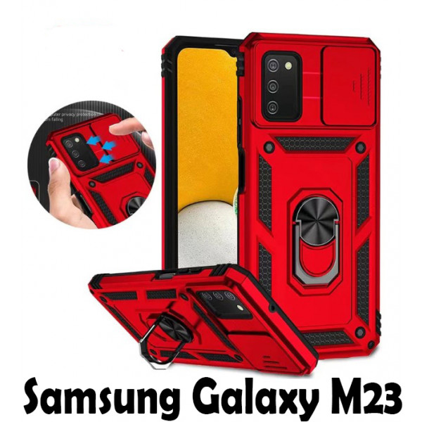 Фото - Чохол для смартфону BeCover Military for Samsung Galaxy M23 SM-M236 Red (707371)