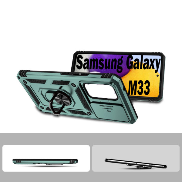 Фото - Чохол для смартфону BeCover Military for Samsung Galaxy M33 SM-M336 Dark Green (707390)
