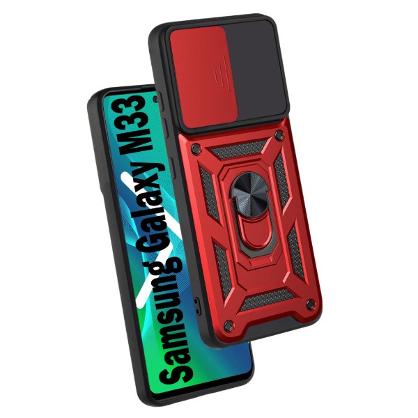 Фото - Чехол для смартфона BeCover Military for Samsung Galaxy M33 SM-M336 Red (707389)