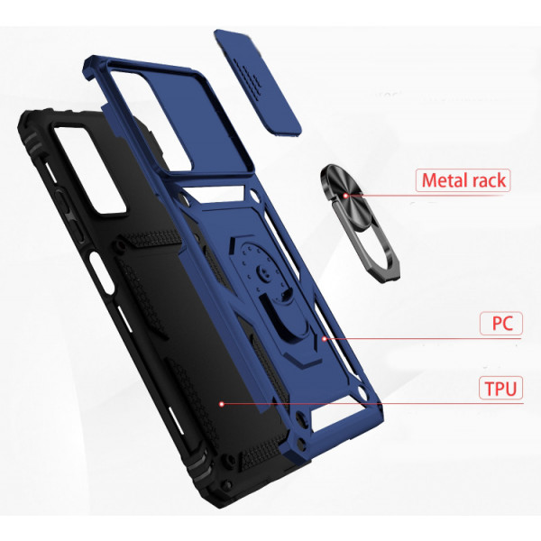 Фото - Чехол для смартфона BeCover Military for Samsung Galaxy S21 FE SM-G990 Blue (707365)