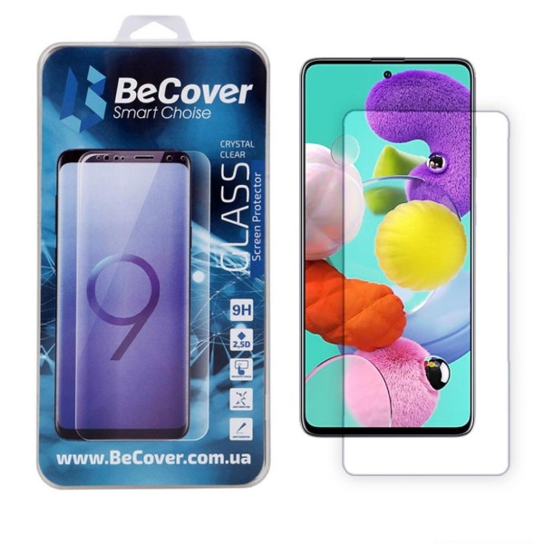 Фото - Захисне скло для смартфону BeCover Samsung Galaxy A51 SM-A515 Crystal Clear Glass (704669)