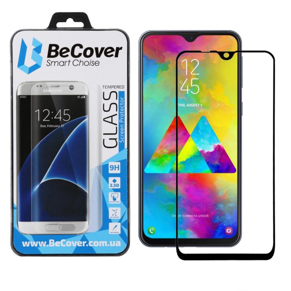 Фото - Защитное стекло для смартфона BeCover Samsung Galaxy M20 SM-M205 Black (703297)