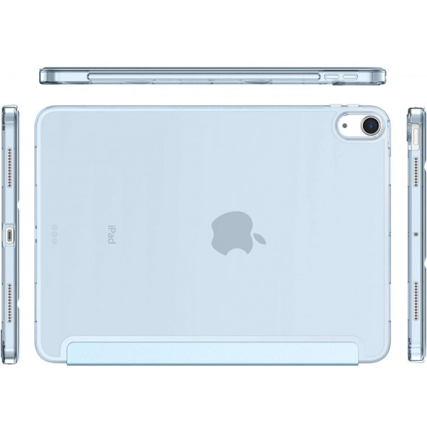 Фото - Чехол для планшета Becover Tri Fold Hard for Apple iPad Air 11" M2/M3 (2024/2025) Light Blue (711415)