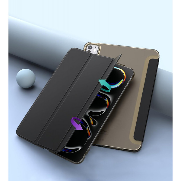 Фото - Чохол для планшету BeCover Tri Fold Hard for Apple iPad Pro 11'' M4 2024 Black (711726)