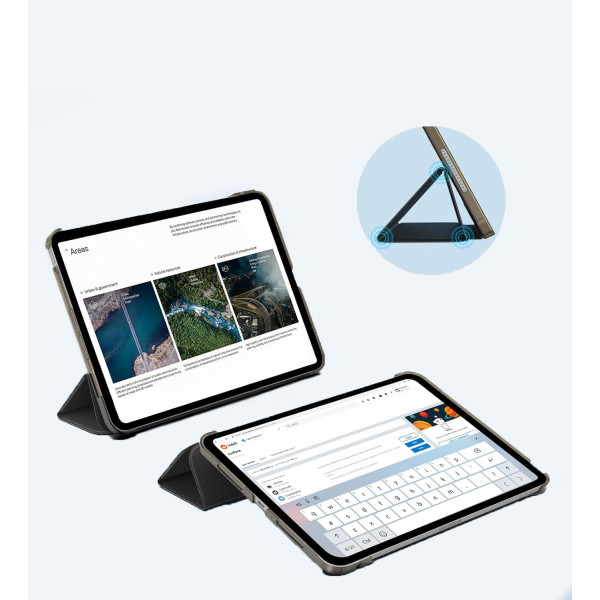 Фото - Чохол для планшету BeCover Tri Fold Hard for Apple iPad Pro 11'' M4 2024 Black (711726)