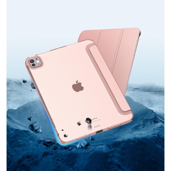 Фото - Чохол для планшету BeCover Tri Fold Hard for Apple iPad Pro 11'' M4 2024 Pink (711728)