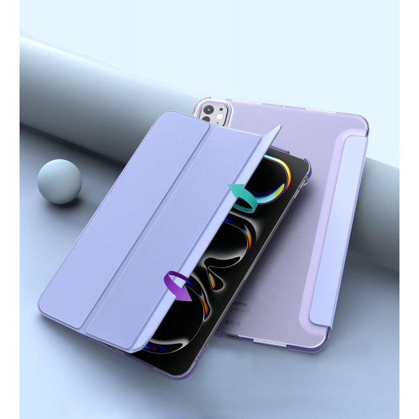 Фото - Чехол для планшета BeCover Tri Fold Hard for Apple iPad Pro 11'' M4 2024 Purple (711729)