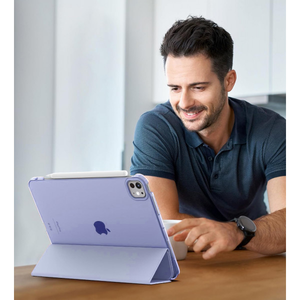 Фото - Чехол для планшета BeCover Tri Fold Hard for Apple iPad Pro 11'' M4 2024 Purple (711729)