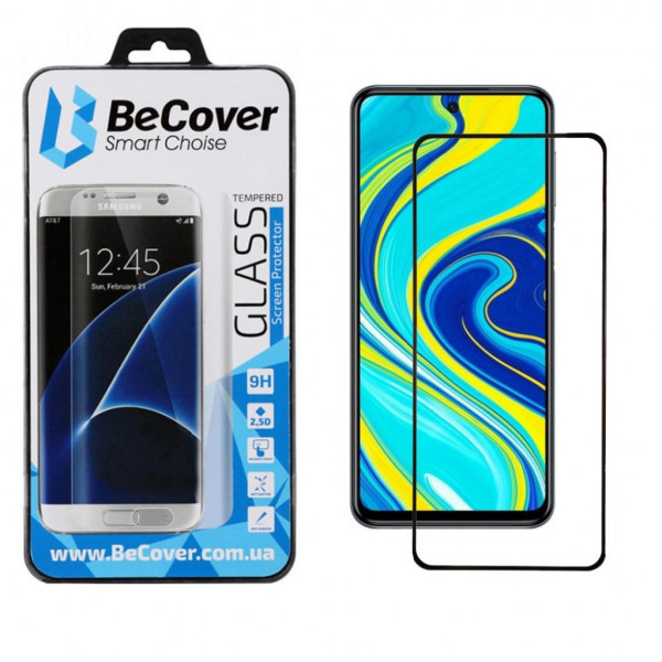 Фото - Защитное стекло для смартфона BeCover Xiaomi Redmi Note 9S / Note 9 Pro / Note 9 Pro Max Black (704835)
