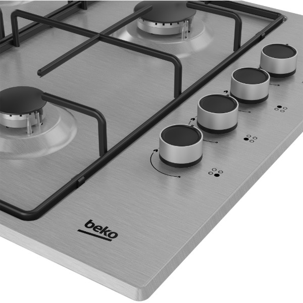 Фото - Варильна поверхня газова Beko HIGG 64123 SX