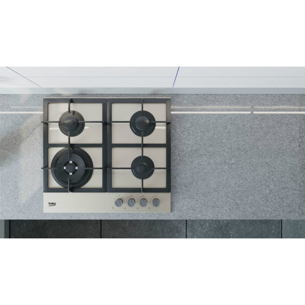 Фото - Варильна поверхня газова Beko HILW64225SG