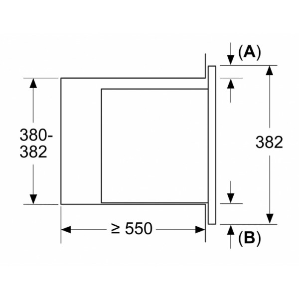 Фото - Микроволновая печь (СВЧ) встраиваемая Bosch BEL653MS3