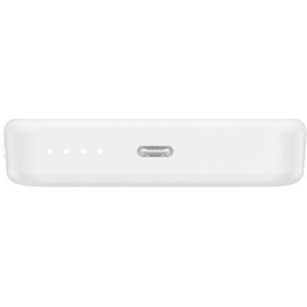 Фото - Батарея мобильная Belkin 10000мАh 20Вт PD/Qi2 7.5Вт White (BPD015HQWH)
