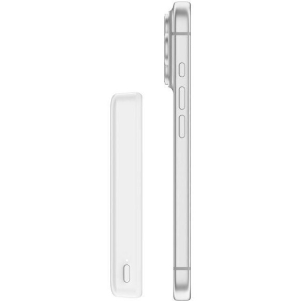 Фото - Батарея мобильная Belkin 10000мАh 20Вт PD/Qi2 7.5Вт White (BPD015HQWH)