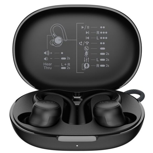 Фото - Наушники вкладыши беспроводные TWS Belkin Soundform ActiveFit True Wireless Black (AUC016HQBK)