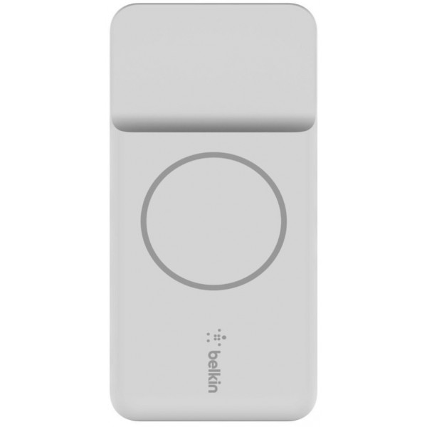 Фото - Батарея мобильная Belkin 10000mAh MagSafe Wireless White (BPD001BTWH)