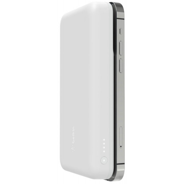 Фото - Батарея мобильная Belkin 10000mAh MagSafe Wireless White (BPD001BTWH)