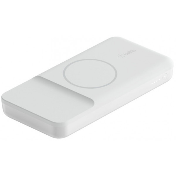 Фото - Батарея мобильная Belkin 10000mAh MagSafe Wireless White (BPD001BTWH)