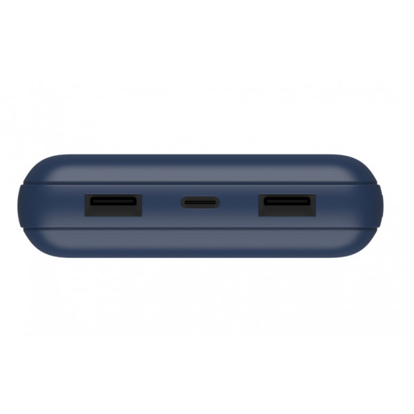 Фото - Батарея мобільна Belkin 20000mAh 15W Dual USB-A USB-C Blue (BPB012BTBL)