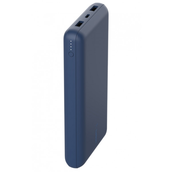 Фото - Батарея мобільна Belkin 20000mAh 15W Dual USB-A USB-C Blue (BPB012BTBL)