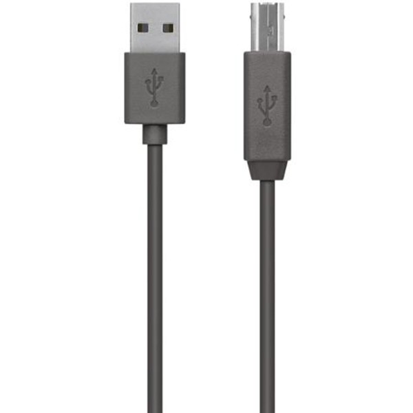 Фото - Кабель USB type A - USB type B Belkin USB 2.0 (AM/BM) DSTP 3m Black (F3U154bt3M) Фото - Кабель USB type A - USB type B Belkin USB 2.0 (AM/BM) DSTP 3m Black (F3U154bt3M)
