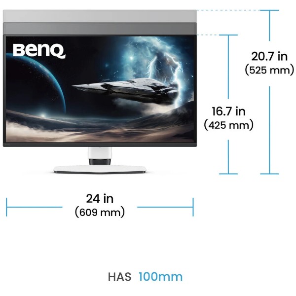 Фото - Монітор ігровий BenQ EX271QMZ (9H.LPPLA.TBE)
