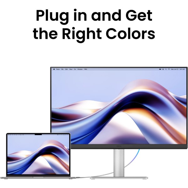 Фото - Монитор BenQ MA270S (9H.LNYLA.TBE) Silver-Grey