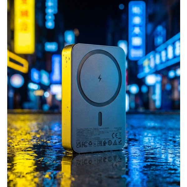 Фото - Батарея мобильная HOCO J160A Original PD20W Magnetic MagSafe compatible 10000 mAh Metal Gray (714992)