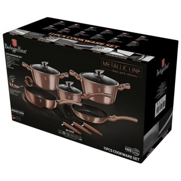 Фото - Набір посуду BerlingerHaus 11 пр. (BH 6160)