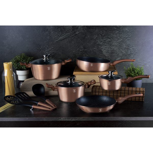 Фото - Набір посуду BerlingerHaus 11 пр. (BH 6160)
