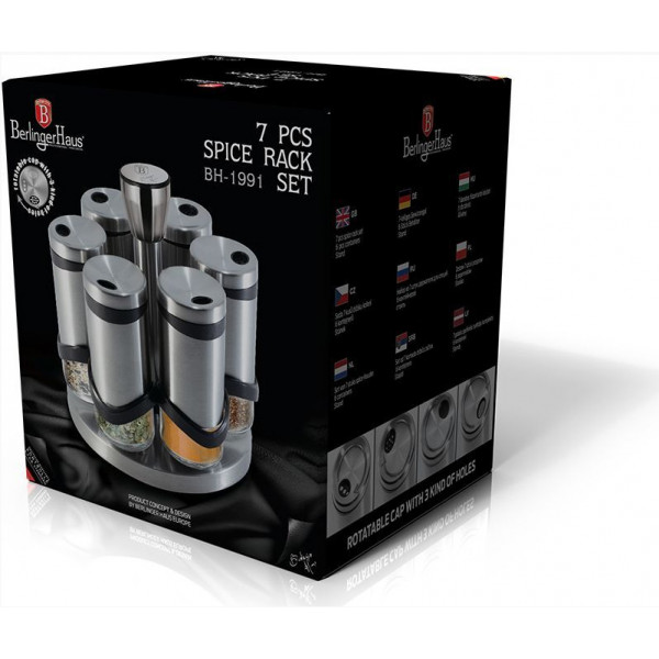 Фото - Набір ємностей для спецій і приправ BerlingerHaus 7 пр. (BH 1991)