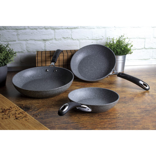 Фото - Набір посуду BerlingerHaus Haus Gray Stone Touch Line 10 пр. (BH 1170N)