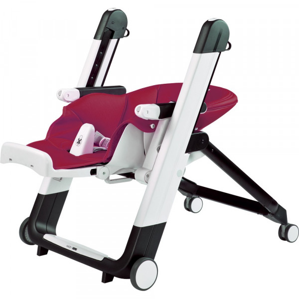 Фото - Стульчик для кормления трансформер Peg-Perego Siesta Follow Me Berry (малиновый)