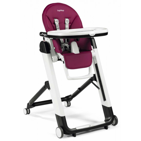 Фото - Стульчик для кормления трансформер Peg-Perego Siesta Follow Me Berry (малиновый)