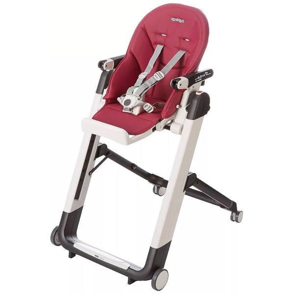 Фото - Стульчик для кормления трансформер Peg-Perego Siesta Follow Me Berry (малиновый)