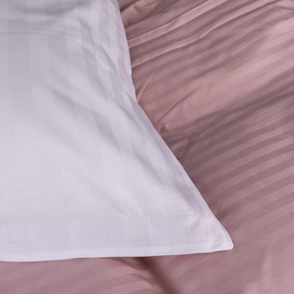 Фото - Комплект постільної білизни дитячий MirSon Satin Stripe 30-0007 + 30-0001 Beatrisa 110х140 (2200005246375)