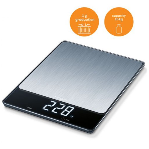 Фото - Весы кухонные Beurer KS 34 Stainless Steel