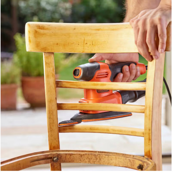 Фото - Віброшліфовальна машина Black&Decker BEW200
