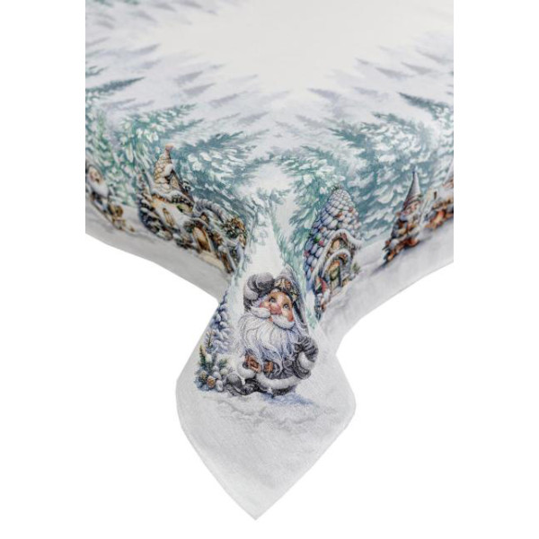 Фото - Скатерть прямоугольная Прованс Сказочные гномы 135х220 см (038449)