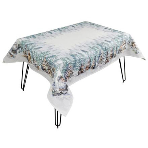 Фото - Скатерть прямоугольная Прованс Сказочные гномы 135х220 см (038449)