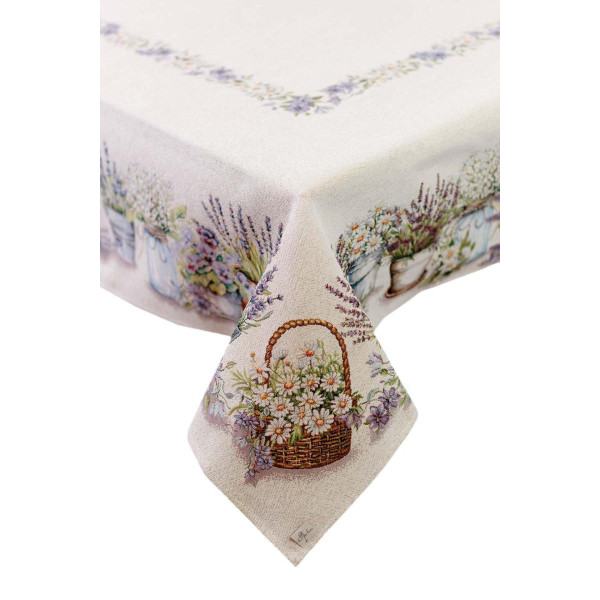 Фото - Скатертина прямокутна Прованс Provence 135х180 см (039114)