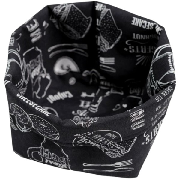 Фото - Хлібниця Прованс Breakfast black 14х16х15 см (039625)