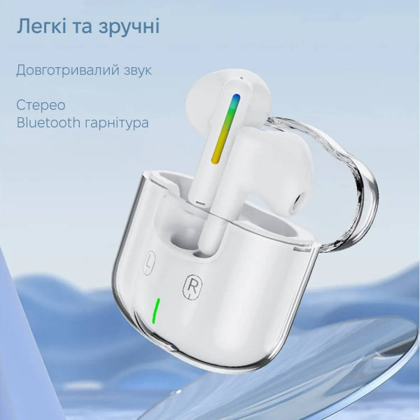 Фото - Наушники вкладыши беспроводные TWS INSPIRE E30 Silver
