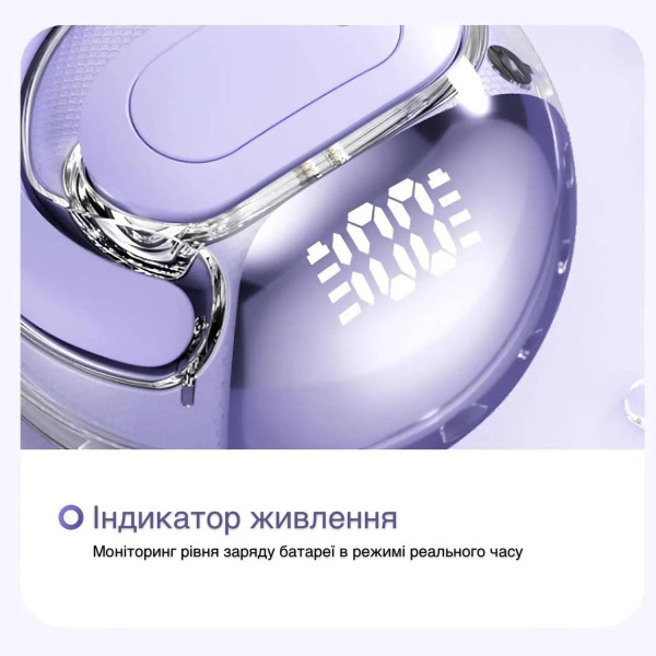 Фото - Наушники вкладыши беспроводные TWS INSPIRE Purple (M112-ins)