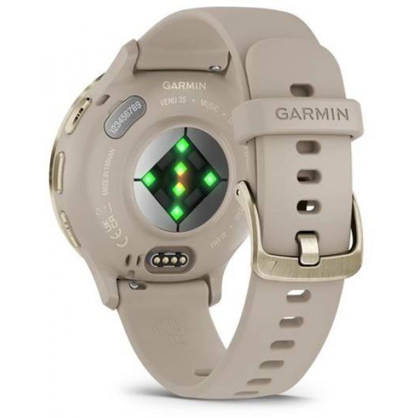 Фото - Смарт-часы Garmin Venu 3S French Gray + Soft Gold (010-02785-02)