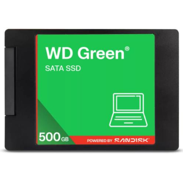 Фото - SSD-накопичувач внутрішній Western Digital SSD SATA 2.5" 500GB 545MB/S GREEN (WDS500G5G0A)