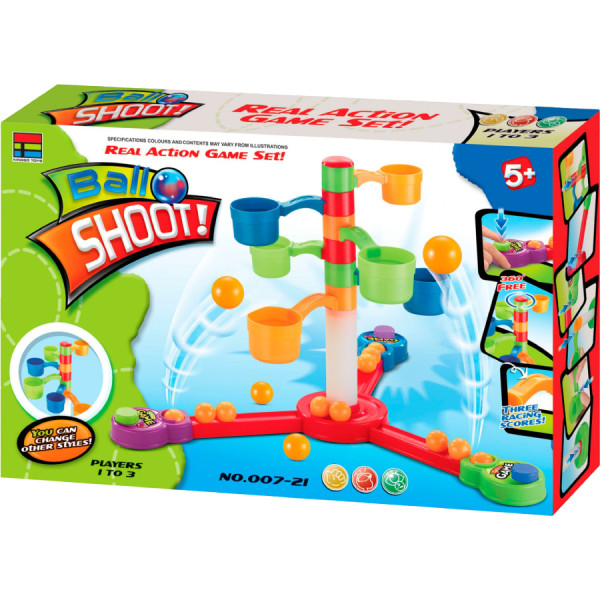 Фото - Настільна гра (5-7 років) Kingso Toys кидання в чашки (007-21)