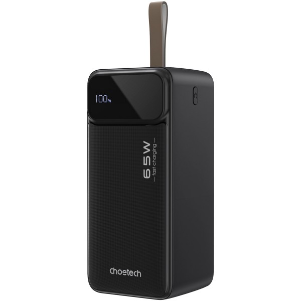Фото - Батарея мобильная Choetech PD 50000mAh 65W Black (B733-CCBK)