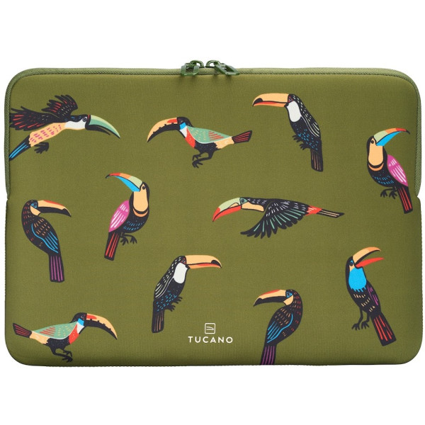 Фото - Чохол для ноутбука Tucano Tucani 12"/13" зелений (BFTUC401213-V) Фото - Чохол для ноутбука Tucano Tucani 12"/13" зелений (BFTUC401213-V)